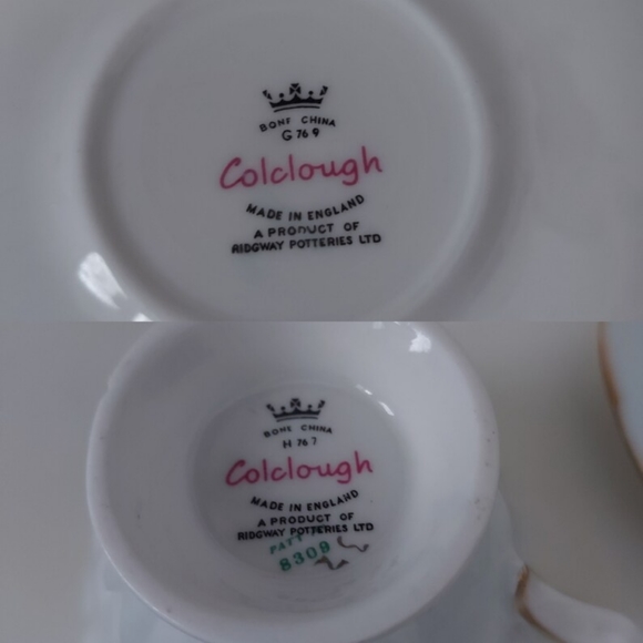 Candle in a pretty teacup with floral motifs - Picture 10 of 10